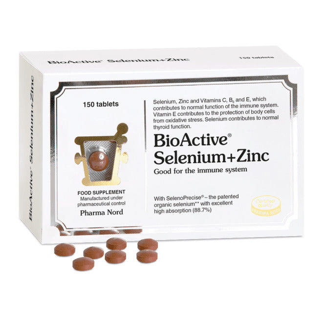 Pharmanord BioActive Selenium & Zinc 60