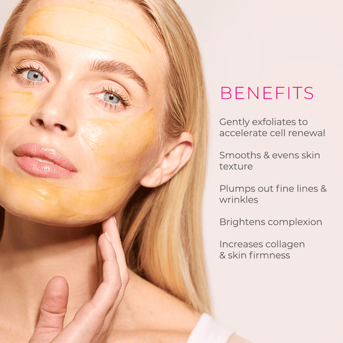 Ella and Jo The glow up enzyme mask