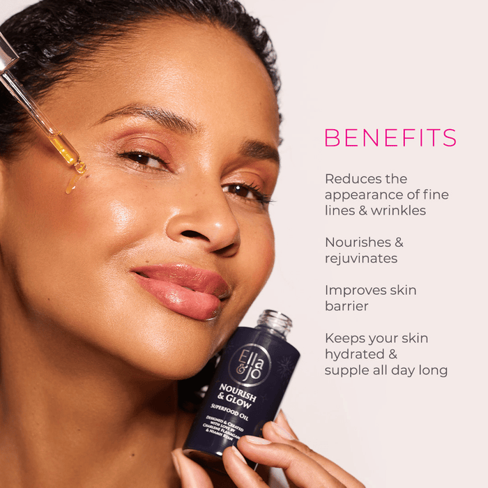 Ella and Jo Nourish and glow facial oil