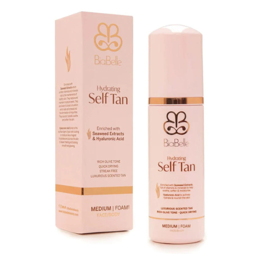 BiaBelle Hydrating Foam Self Tan Medium