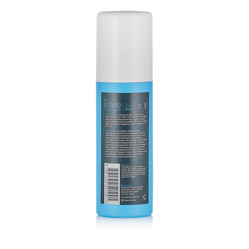 Bear by vogue willams face tanning mist dark