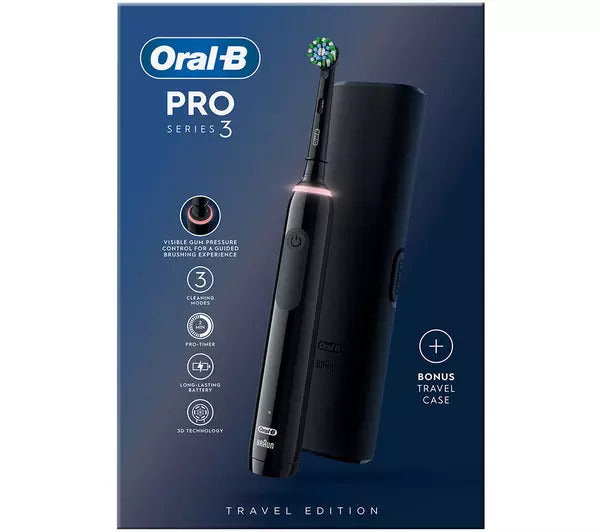 Oral-b Pro 3 Black Edition Toothbrush