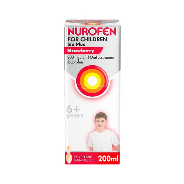 Nurofen FC 6y+ Orange Sugar Free Spoon