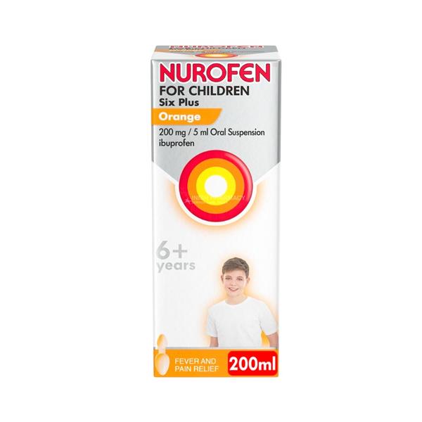 Nurofen FC 6y+ Orange Sugar Free Spoon