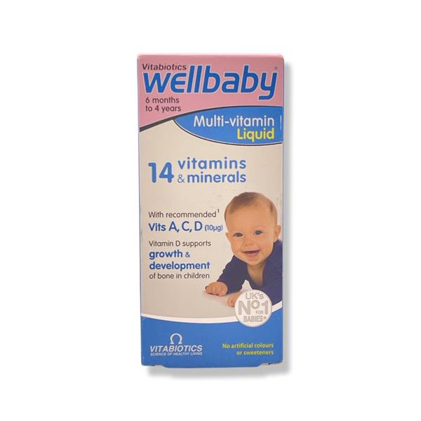 VITABIOTICS WELLBABY BABY MULTI VIT LIQUID