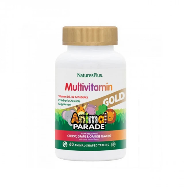 Natures Plus Animal Parade Gold 60 Chewable Tablet