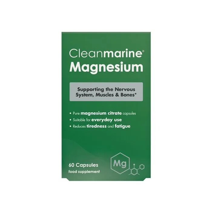 Cleanmarine Magnesium 60caps