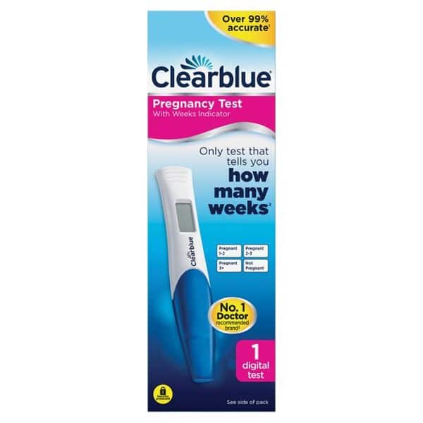 Clearblue Digital Weeks Indicator 1 Test