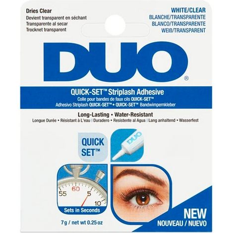Duo clear quick set lash adhesive