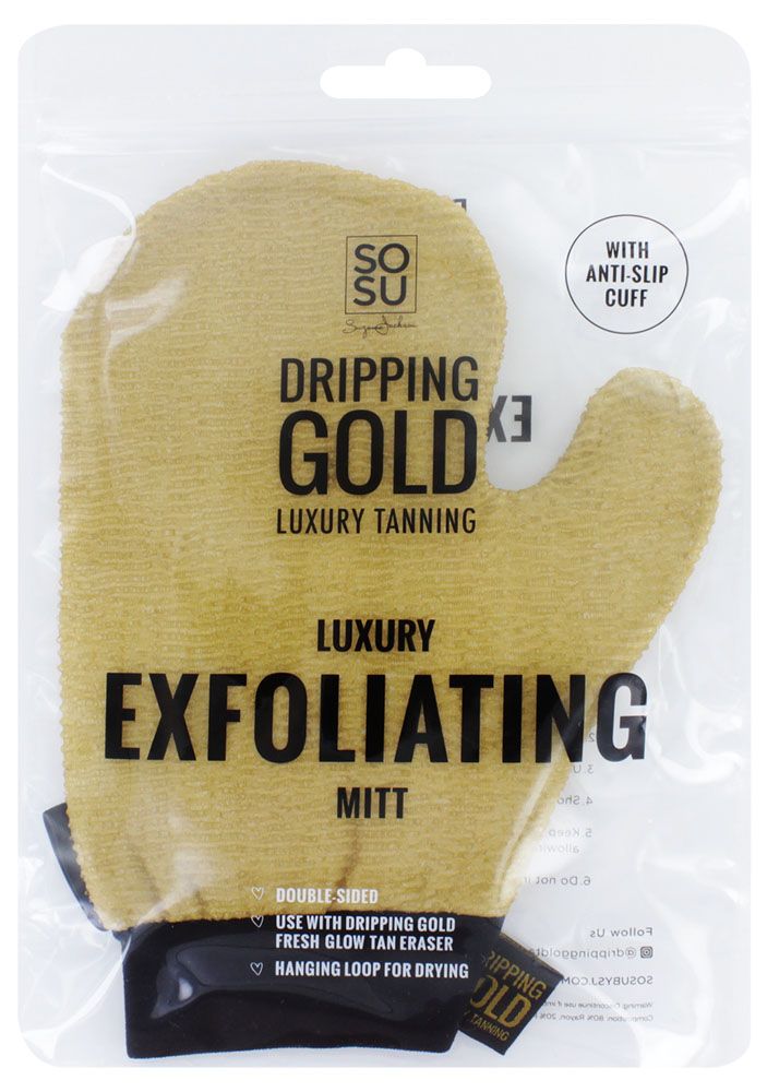 Sosu Dripping Gold Exfoliating Mitt