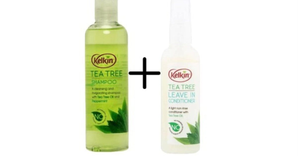 Kelkin Tea Tree Shampoo Conditioner Twin Pack