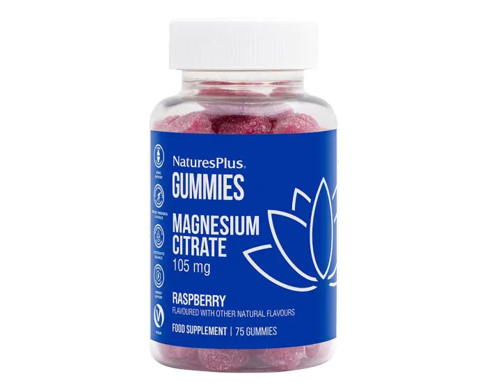 Natures Plus Magnesium Citrate Gummies 105mg