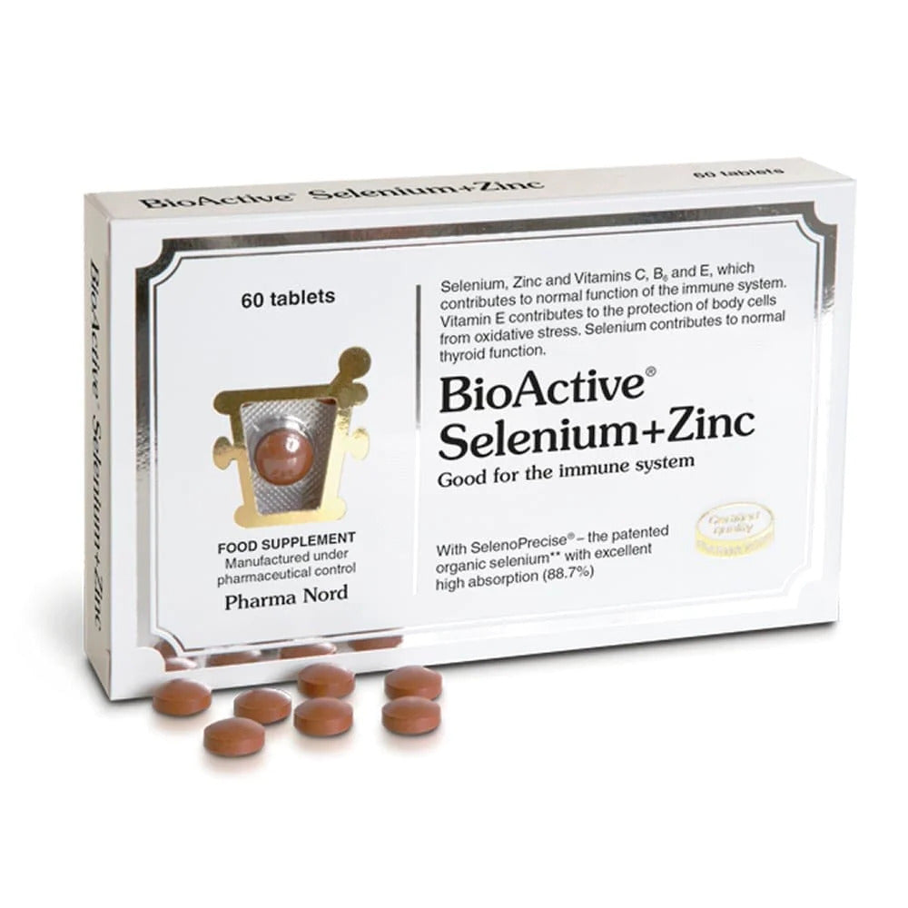 Pharmanord BioActive Selenium & Zinc 60