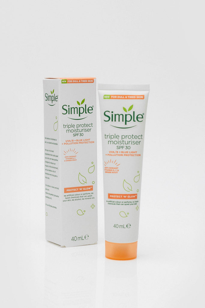 Simple Triple Protect Moisturiser Spf 30