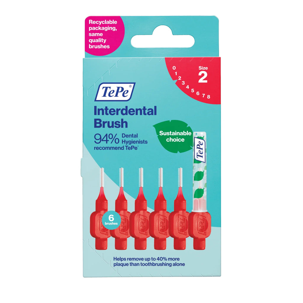 Tepe Interdental Brush Red Size 2