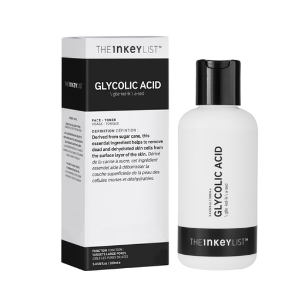 glycolic acid dead skin cells dehydrated skin the inkey list