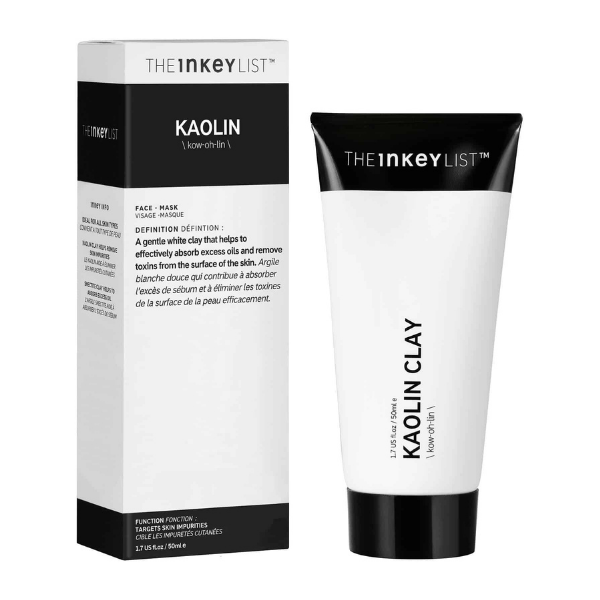 face mask clay mask skincare exfoliator the inkey list