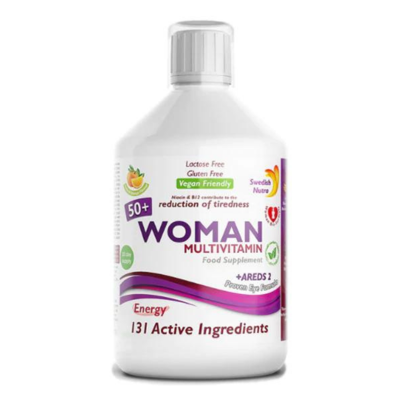 Swedish Nutra Woman Active 50+ Multivitamin