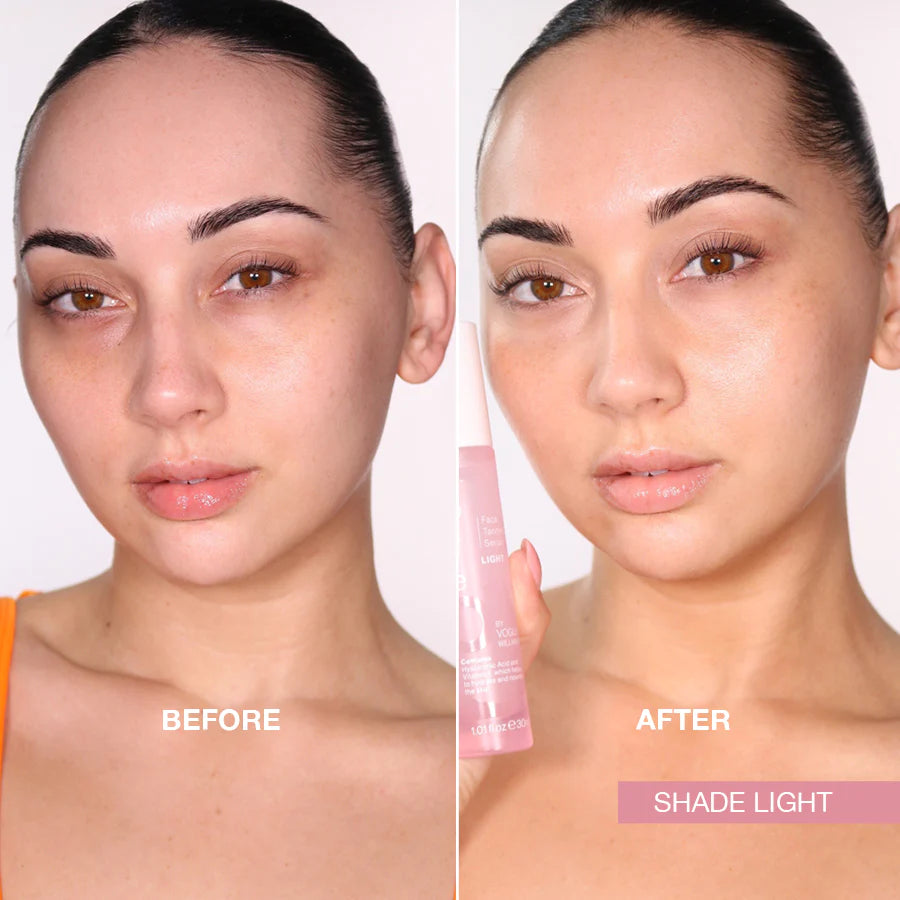 Bare By Vogue Facial Tanning Serum Light