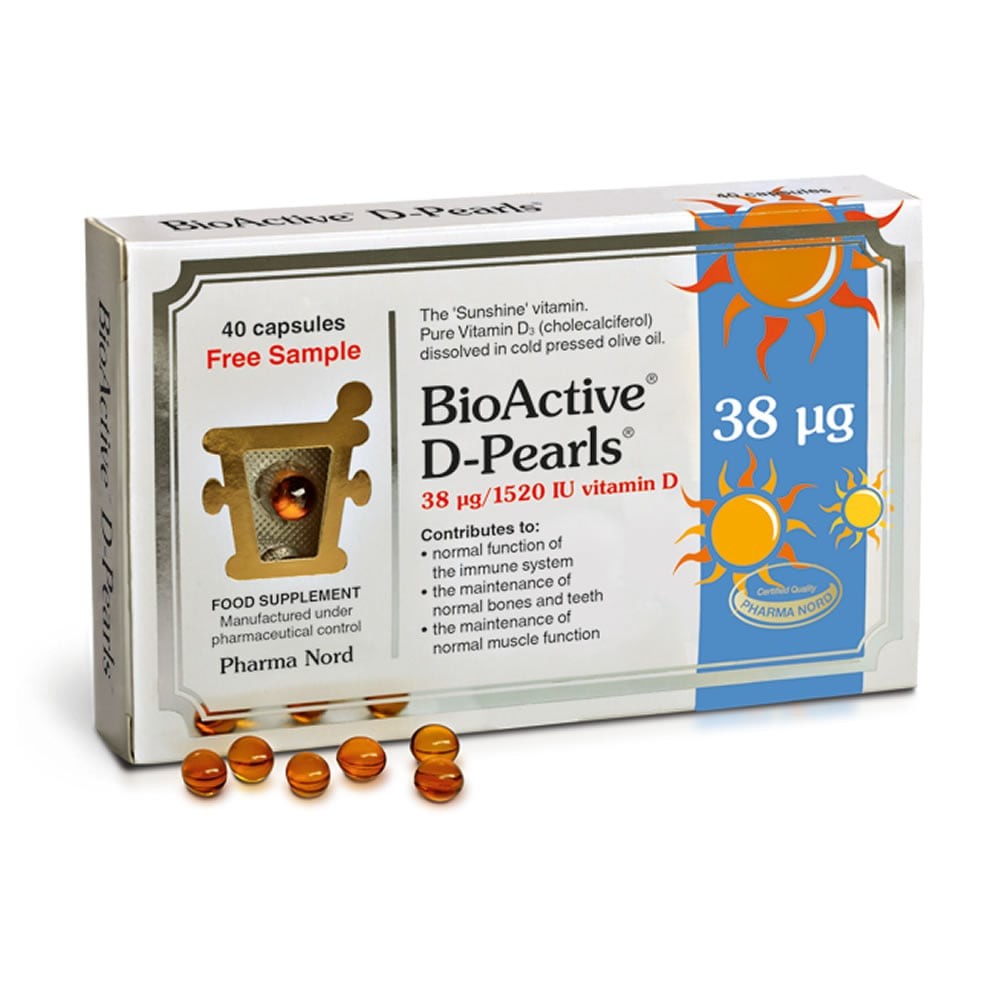 Pharmanord BioActive D Pearls 38/1520iu 80