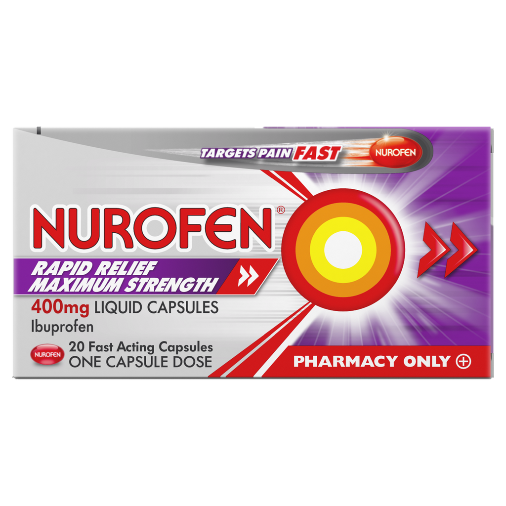 Nurofen Rapid Relief Max Strength 400mg